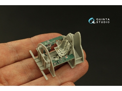 Grumman F4f-4 Wildcat - 3d-printed & Coloured Interior (For Hobby Boss Kits) - zdjęcie 7