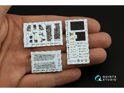 Mitsubishi F-2 A - 3d-printed & Coloured Interior (For Hasegawa Kits) - zdjęcie 3