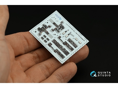 Mitsubishi T-2 - 3d-printed & Coloured Interior (For Hasegawa Kits) - zdjęcie 3