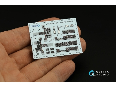 Mitsubishi T-2 - 3d-printed & Coloured Interior (For Hasegawa Kits) - zdjęcie 4