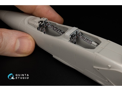 Mitsubishi T-2 - 3d-printed & Coloured Interior (For Hasegawa Kits) - zdjęcie 8