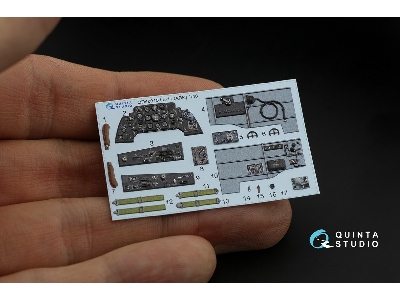 Lavochkin La-11 - 3d-printed & Coloured Interior (For Ark Kits) - zdjęcie 3