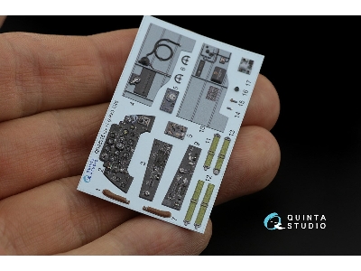 Lavochkin La-11 - 3d-printed & Coloured Interior (For Ark Kits) - zdjęcie 5