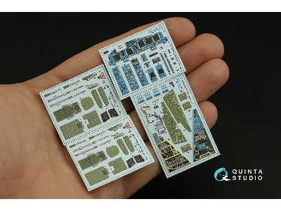 Sukhoi Su-34 Hellduck - 3d-printed & Coloured Interior (For Kitty Hawk Kits) - zdjęcie 3