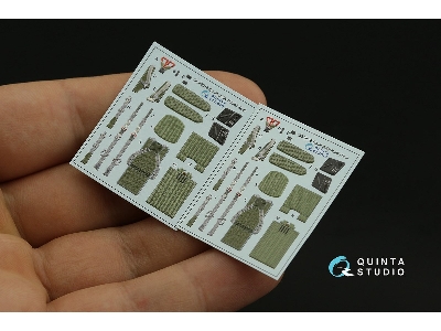 Sukhoi Su-34 Hellduck - 3d-printed & Coloured Interior (For Kitty Hawk Kits) - zdjęcie 7