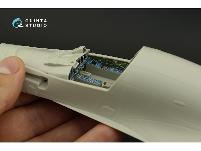 Sukhoi Su-34 Hellduck - 3d-printed & Coloured Interior (For Kitty Hawk Kits) - zdjęcie 11