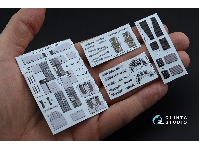 Yakovlev Yak-52 Trainer - 3d-printed & Coloured Interior (For Ark Kits) - zdjęcie 3