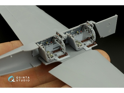 Yakovlev Yak-52 Trainer - 3d-printed & Coloured Interior (For Ark Kits) - zdjęcie 10