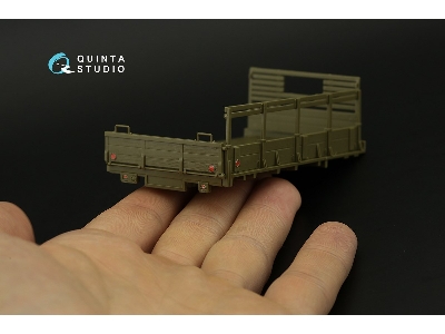 Gmc Cckw 353 (Open Cab) - 3d-printed & Coloured Interior (For Tamiya Kits) - zdjęcie 6