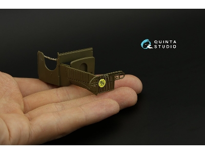 Gmc Cckw 353 (Open Cab) - 3d-printed & Coloured Interior (For Tamiya Kits) - zdjęcie 10