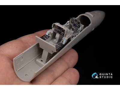 Boeing F/A-18 F Early - 3d-printed & Coloured Interior (For Hasegawa Kits) - zdjęcie 1
