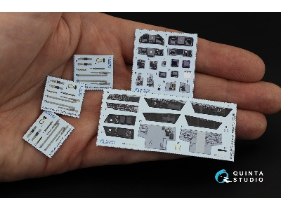 Boeing F/A-18 F Early - 3d-printed & Coloured Interior (For Hasegawa Kits) - zdjęcie 3