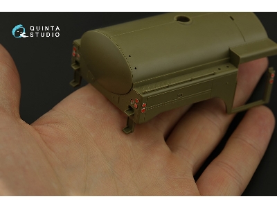 Gmc Cckw 353 Fuel Truck - 3d-printed & Coloured Interior (For Tamiya Kits) - zdjęcie 6