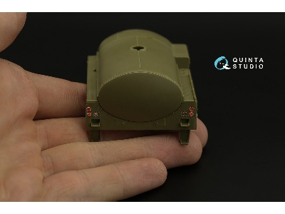 Gmc Cckw 353 Fuel Truck - 3d-printed & Coloured Interior (For Tamiya Kits) - zdjęcie 7