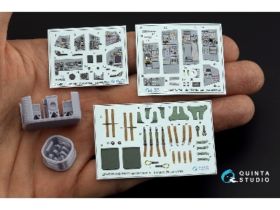 Panavia Tornado Ids German Veresion - Interior 3d Decal With 3d-printed Resin Parts (For Revell Kits) - zdjęcie 3