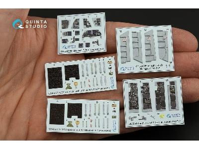 Mitsubishi F-2 B - 3d-printed & Coloured Interior (For Hasegawa Kits) - zdjęcie 3