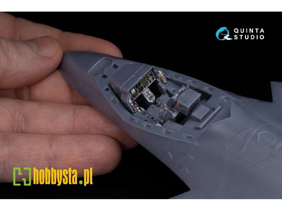 Lockheed Martin F-35 A Lightning Ii - 3d-printed & Coloured Interior (For Meng Kits) - zdjęcie 1 Lockheed Martin F-35 A Lightning Ii - 3d-printed & Coloured Interior (For Meng Kits) - zdjęcie 1