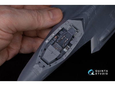 Lockheed Martin F-35 A Lightning Ii - 3d-printed & Coloured Interior (For Meng Kits) - zdjęcie 12