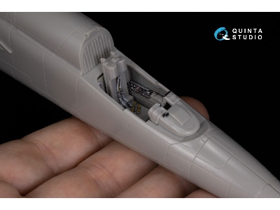 Mitsubishi F-1 - 3d-printed & Coloured Interior (For Hasegawa Kits) - zdjęcie 1