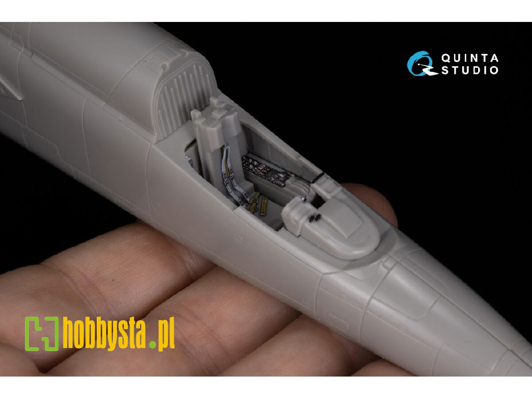 Mitsubishi F-1 - 3d-printed & Coloured Interior (For Hasegawa Kits) - zdjęcie 1 Mitsubishi F-1 - 3d-printed & Coloured Interior (For Hasegawa Kits) - zdjęcie 1