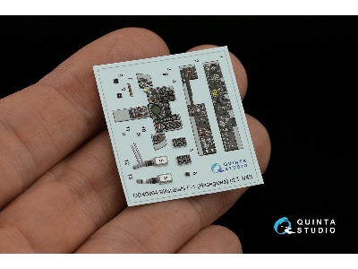 Mitsubishi F-1 - 3d-printed & Coloured Interior (For Hasegawa Kits) - zdjęcie 5