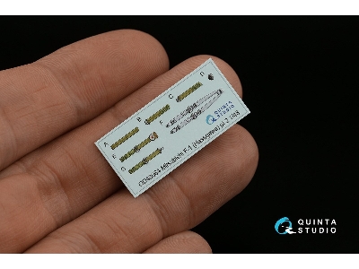 Mitsubishi F-1 - 3d-printed & Coloured Interior (For Hasegawa Kits) - zdjęcie 7