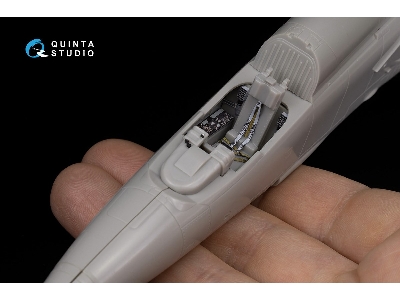 Mitsubishi F-1 - 3d-printed & Coloured Interior (For Hasegawa Kits) - zdjęcie 9