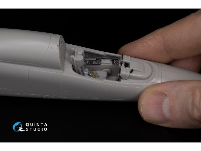 Mitsubishi F-1 - 3d-printed & Coloured Interior (For Hasegawa Kits) - zdjęcie 10