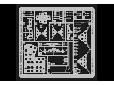  A6M5 Zero interior 1/32 - Tamiya - blaszki - zdjęcie 3