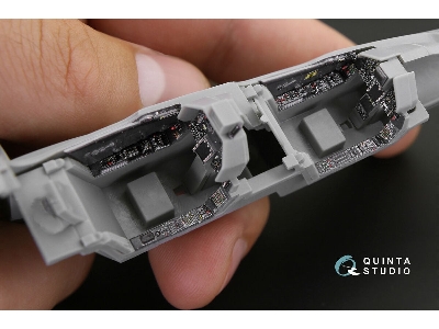 Dassault Mirage 2000 N - 3d-printed & Coloured Interior (For Kinetic Kits) - zdjęcie 1