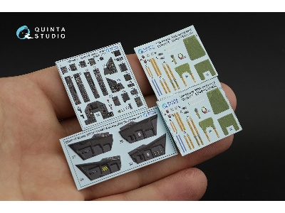 Dassault Mirage 2000 N - 3d-printed & Coloured Interior (For Kinetic Kits) - zdjęcie 3