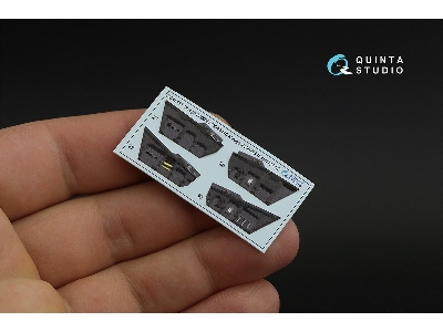 Dassault Mirage 2000 N - 3d-printed & Coloured Interior (For Kinetic Kits) - zdjęcie 9