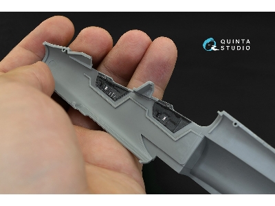 Dassault Mirage 2000 N - 3d-printed & Coloured Interior (For Kinetic Kits) - zdjęcie 12