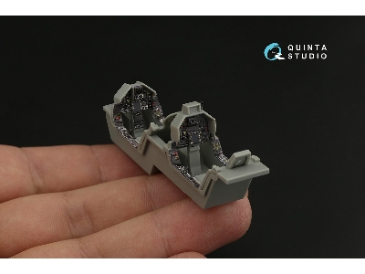 Dassault Mirage 2000 N - 3d-printed & Coloured Interior (For Kinetic Kits) - zdjęcie 13