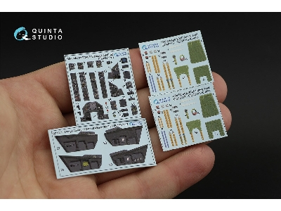 Dassauklt Mirage 2000-5b - 3d-printed & Coloured Interior (Kinetic Kits) - zdjęcie 3