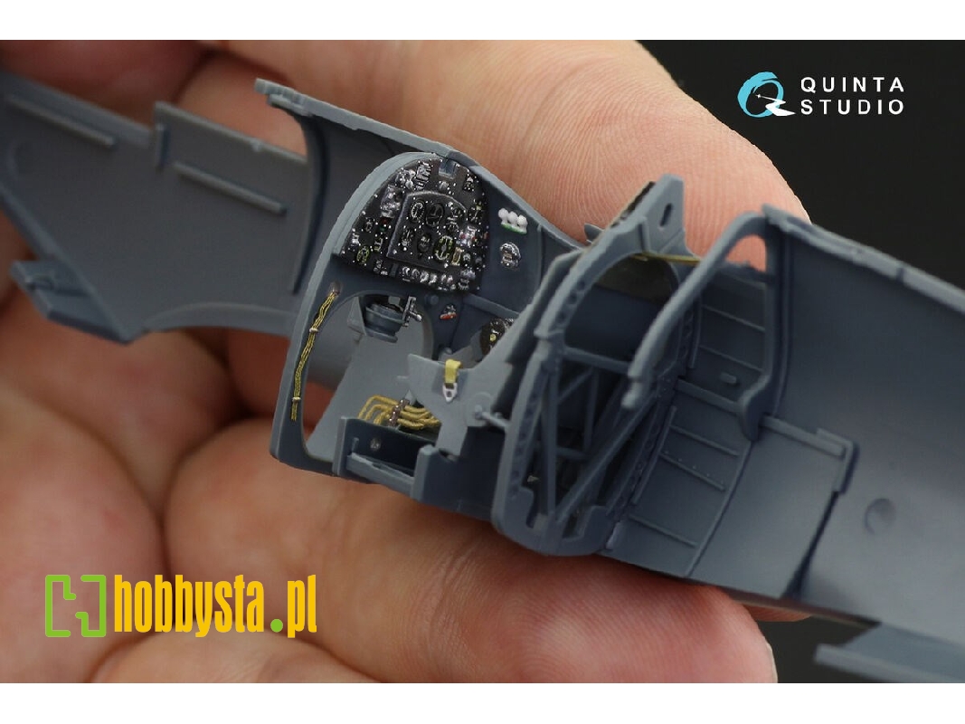 Supermarine Spitfire Mk.Viii - 3d-printed & Coloured Interior (For Eduard Kits) - zdjęcie 1 Supermarine Spitfire Mk.Viii - 3d-printed & Coloured Interior (For Eduard Kits) - zdjęcie 1