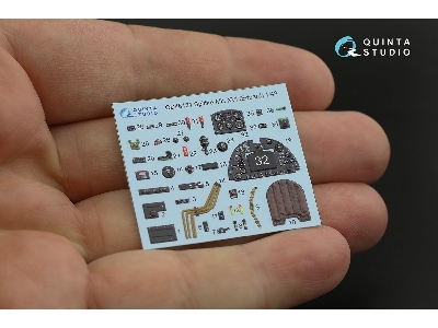 Supermarinespitfire Mk.Xvi - 3d-printed & Coloured Interior (For Eduard Kits) - zdjęcie 4