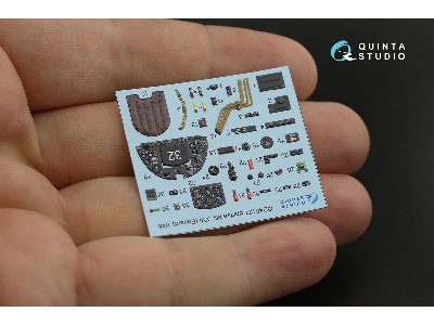 Supermarinespitfire Mk.Xvi - 3d-printed & Coloured Interior (For Eduard Kits) - zdjęcie 6