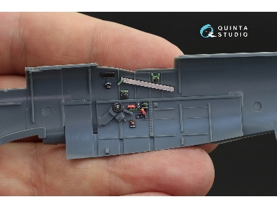 Supermarinespitfire Mk.Xvi - 3d-printed & Coloured Interior (For Eduard Kits) - zdjęcie 9
