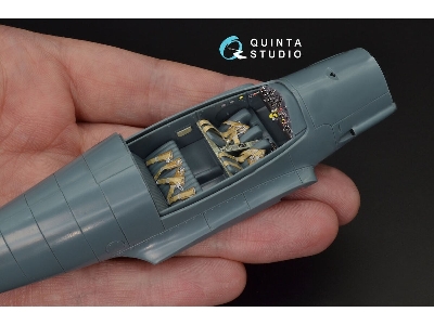 Messerschmitt Bf-108 - 3d-printed & Coloured Interior (For Eduard Kits) - zdjęcie 1