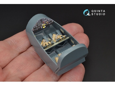 Messerschmitt Bf-108 - 3d-printed & Coloured Interior (For Eduard Kits) - zdjęcie 7