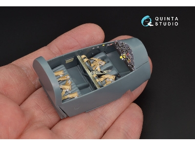 Messerschmitt Bf-108 - 3d-printed & Coloured Interior (For Eduard Kits) - zdjęcie 8