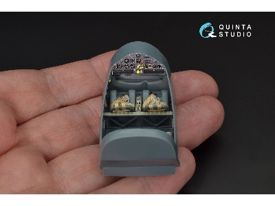 Messerschmitt Bf-108 - 3d-printed & Coloured Interior (For Eduard Kits) - zdjęcie 9