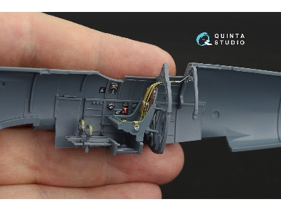 Supermarine Spitfire Mk.I - 3d-printed & Coloured Interior (For Eduard Kits) - zdjęcie 1