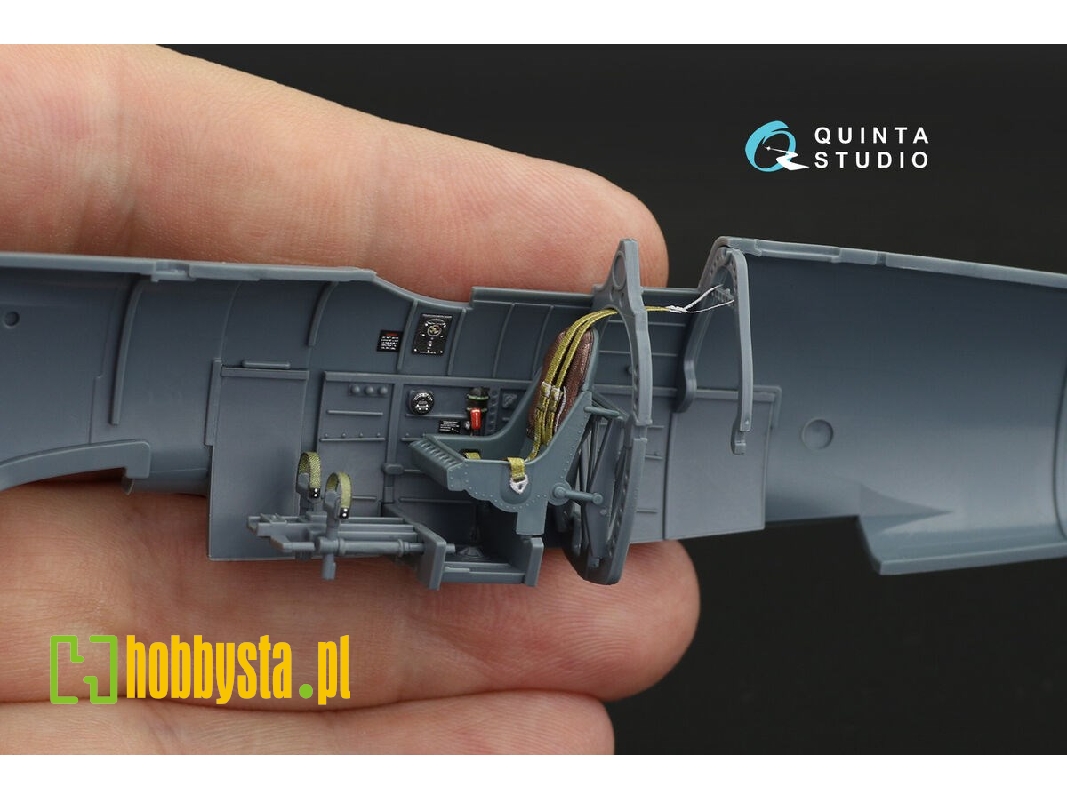 Supermarine Spitfire Mk.I - 3d-printed & Coloured Interior (For Eduard Kits) - zdjęcie 1 Supermarine Spitfire Mk.I - 3d-printed & Coloured Interior (For Eduard Kits) - zdjęcie 1
