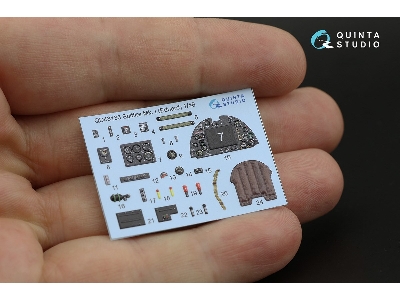 Supermarine Spitfire Mk.I - 3d-printed & Coloured Interior (For Eduard Kits) - zdjęcie 4