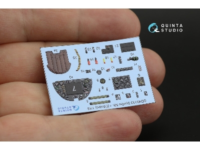 Supermarine Spitfire Mk.I - 3d-printed & Coloured Interior (For Eduard Kits) - zdjęcie 6