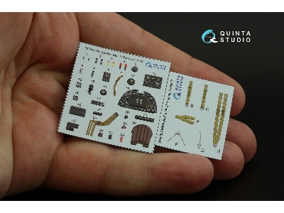 Supermarine Spitfire Mk.I - 3d-printed & Coloured Interior (For Tamiya Kits) - zdjęcie 3