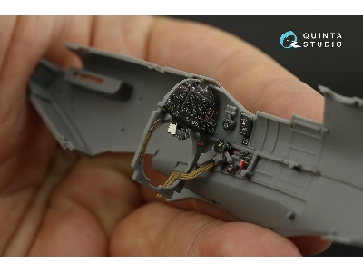 Supermarine Spitfire Mk.I - 3d-printed & Coloured Interior (For Tamiya Kits) - zdjęcie 8