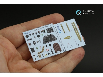 Supermarine Spitfire Mk.V - 3d-printed & Coloured Interior (For Airfix Kits) - zdjęcie 3